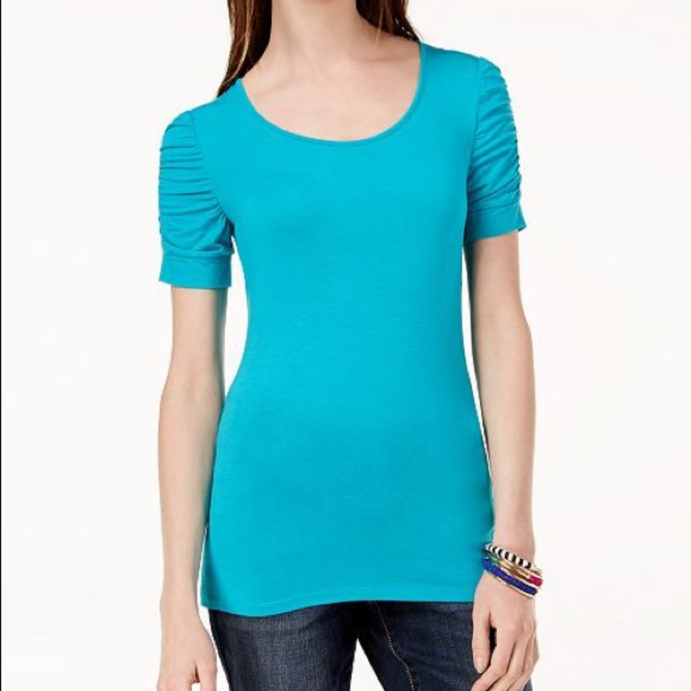 XL INC Blue Top
